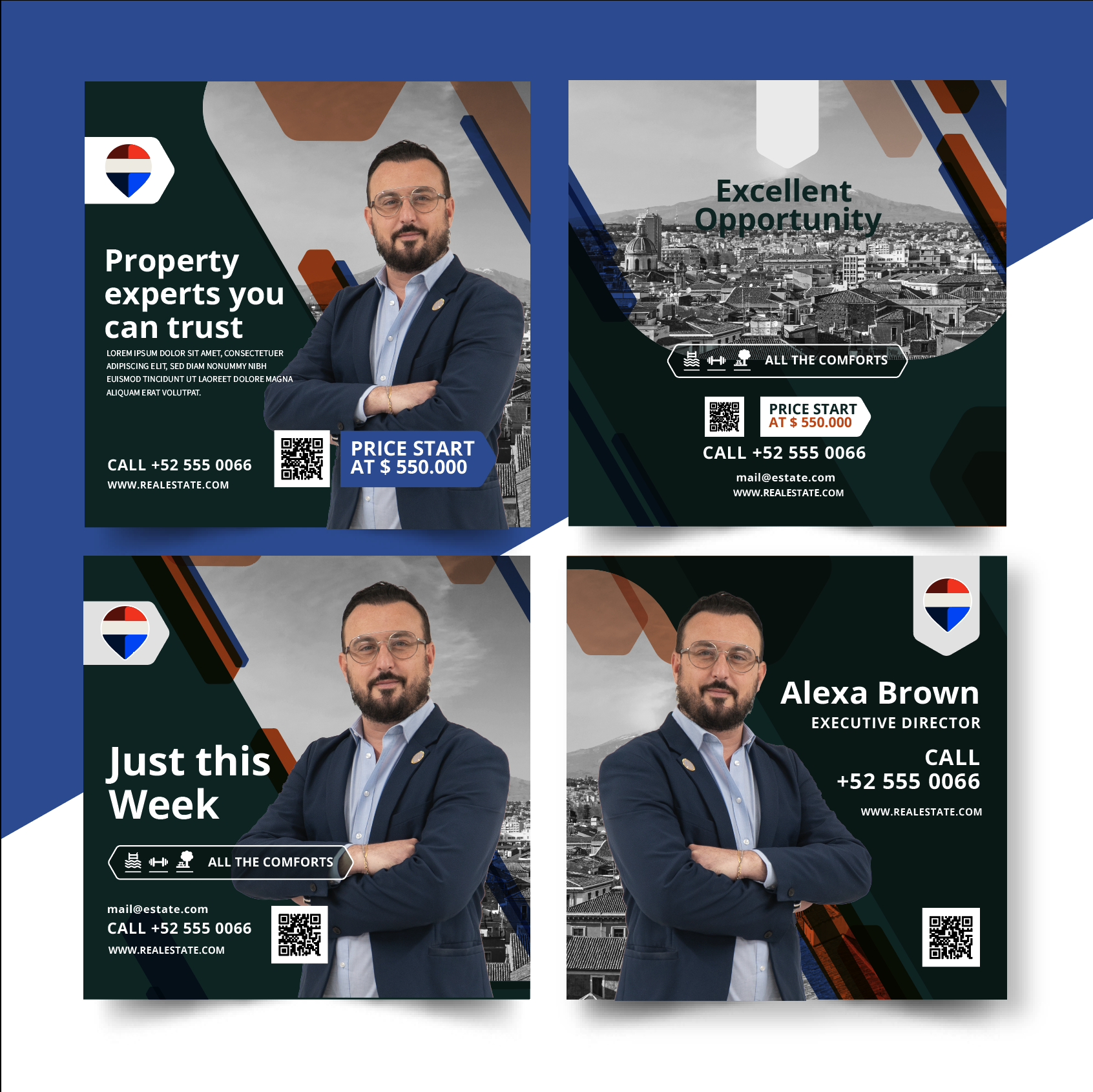 Pacchetto 6 grafiche social (storie e post)